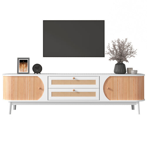 Modern Particleboard TV Cabinet | Stylish & Durable Media Console for Living Room