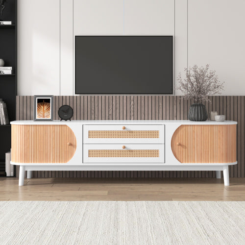 Modern Particleboard TV Cabinet | Stylish & Durable Media Console for Living Room