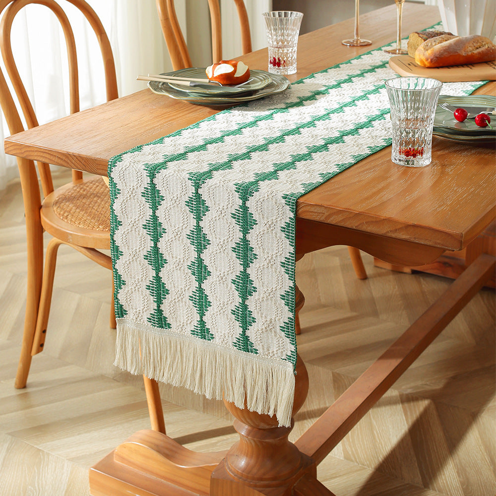 Farmhouse Summer Tablecloth | Stylish Home Decor for Dining Table