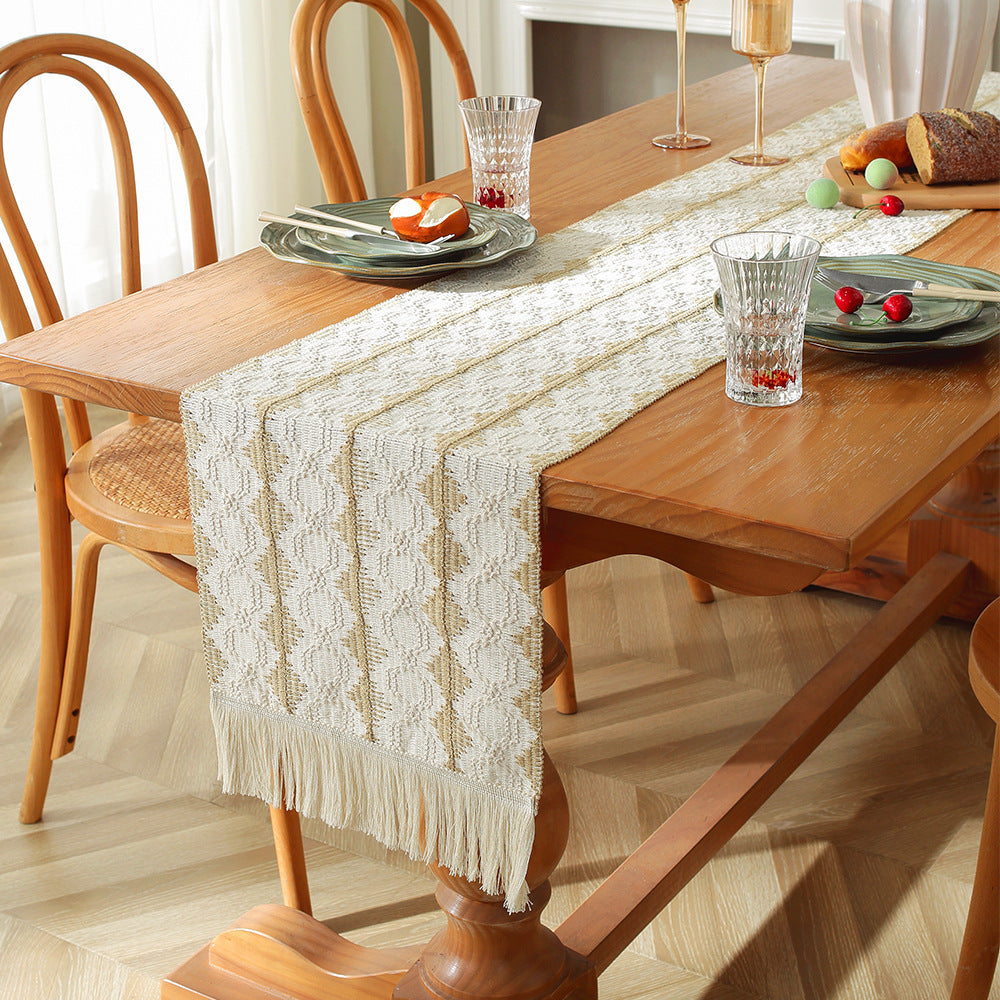 Farmhouse Summer Tablecloth | Stylish Home Decor for Dining Table