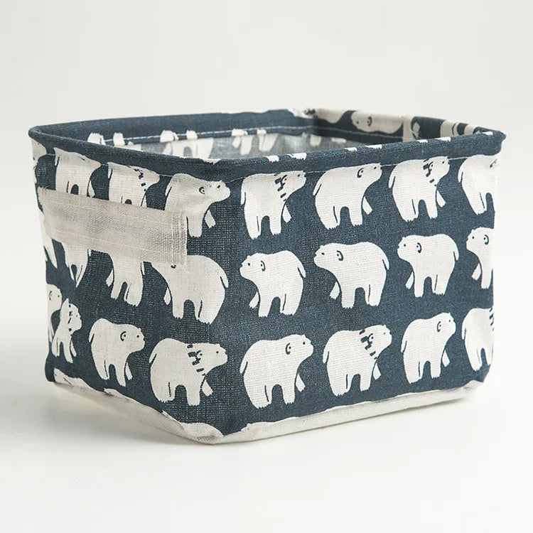 Cotton and Linen Storage Box – Foldable
