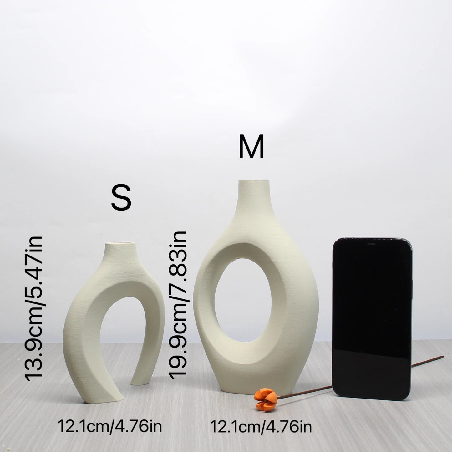 Bohemian Art Vase Set – Chic Home & Office Décor for Living Room, Bedroom & Weddings