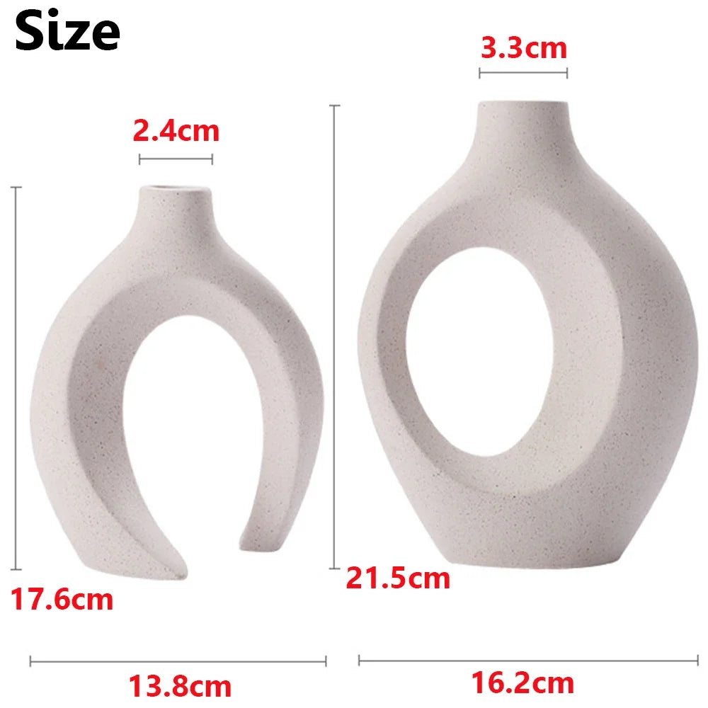 Luxury Nordic Ceramic Vase