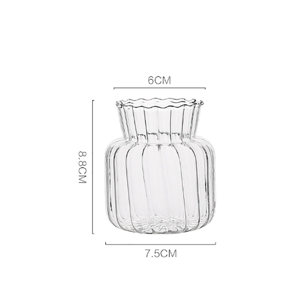 Nordic Transparent Flower Vase