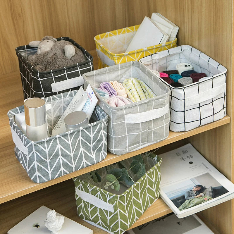 Cotton and Linen Storage Box – Foldable