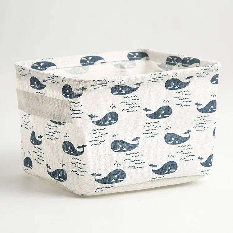 Cotton and Linen Storage Box – Foldable
