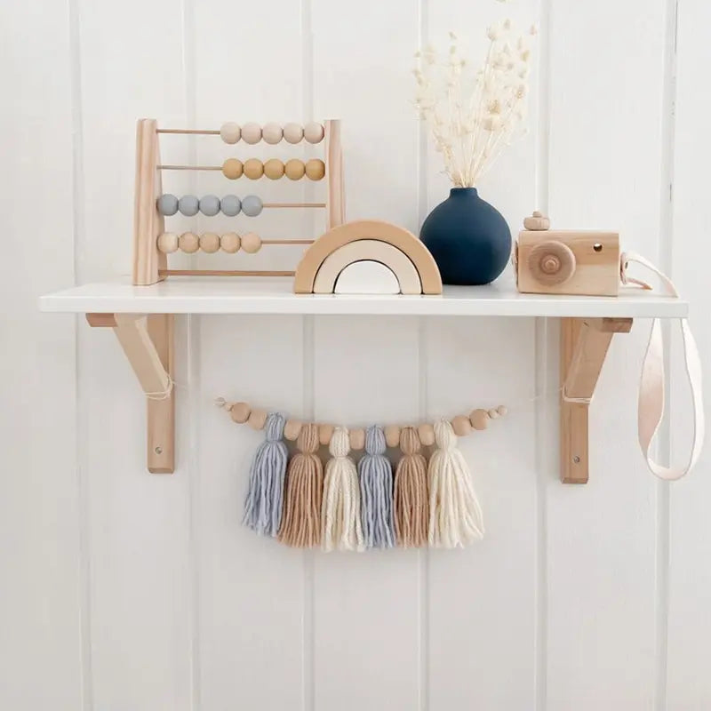 Scandinavian Wooden Abacus – Early Learning Toy