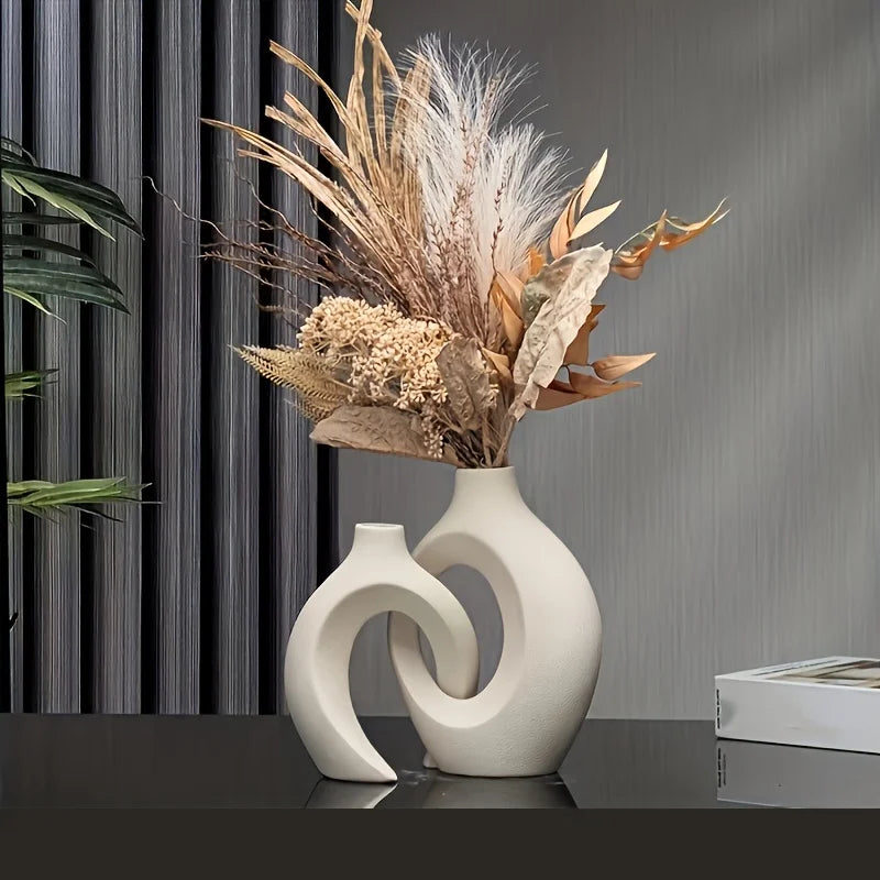 Minimalist Ceramic Flower Vases