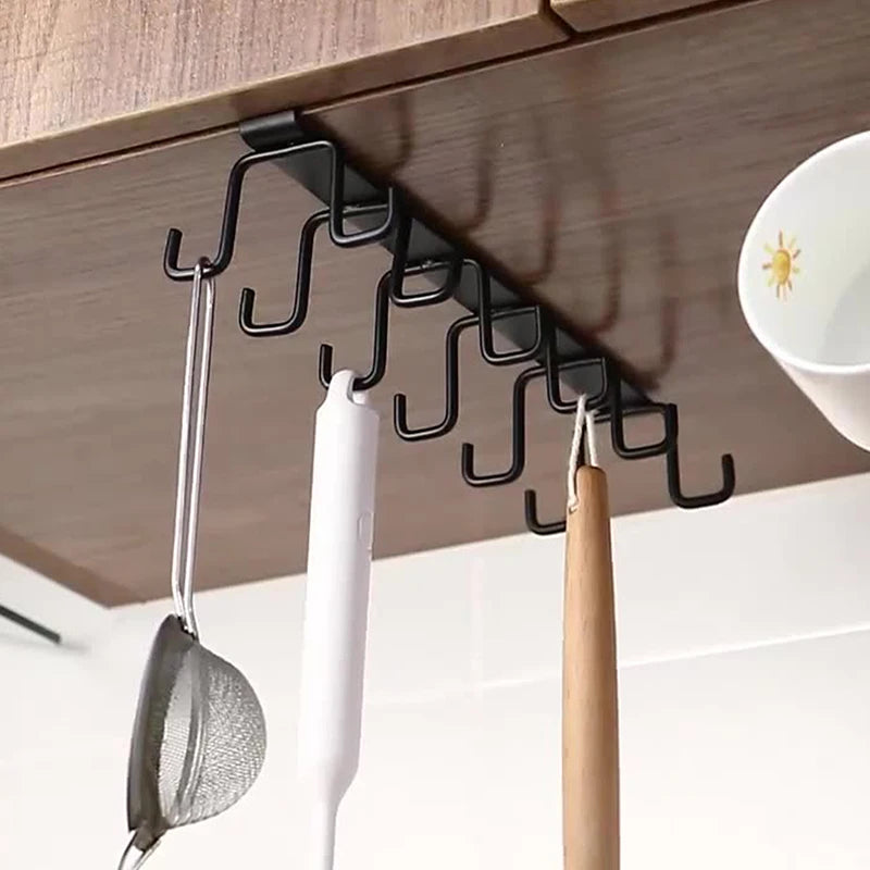 Double-Row Iron Hook Organizer