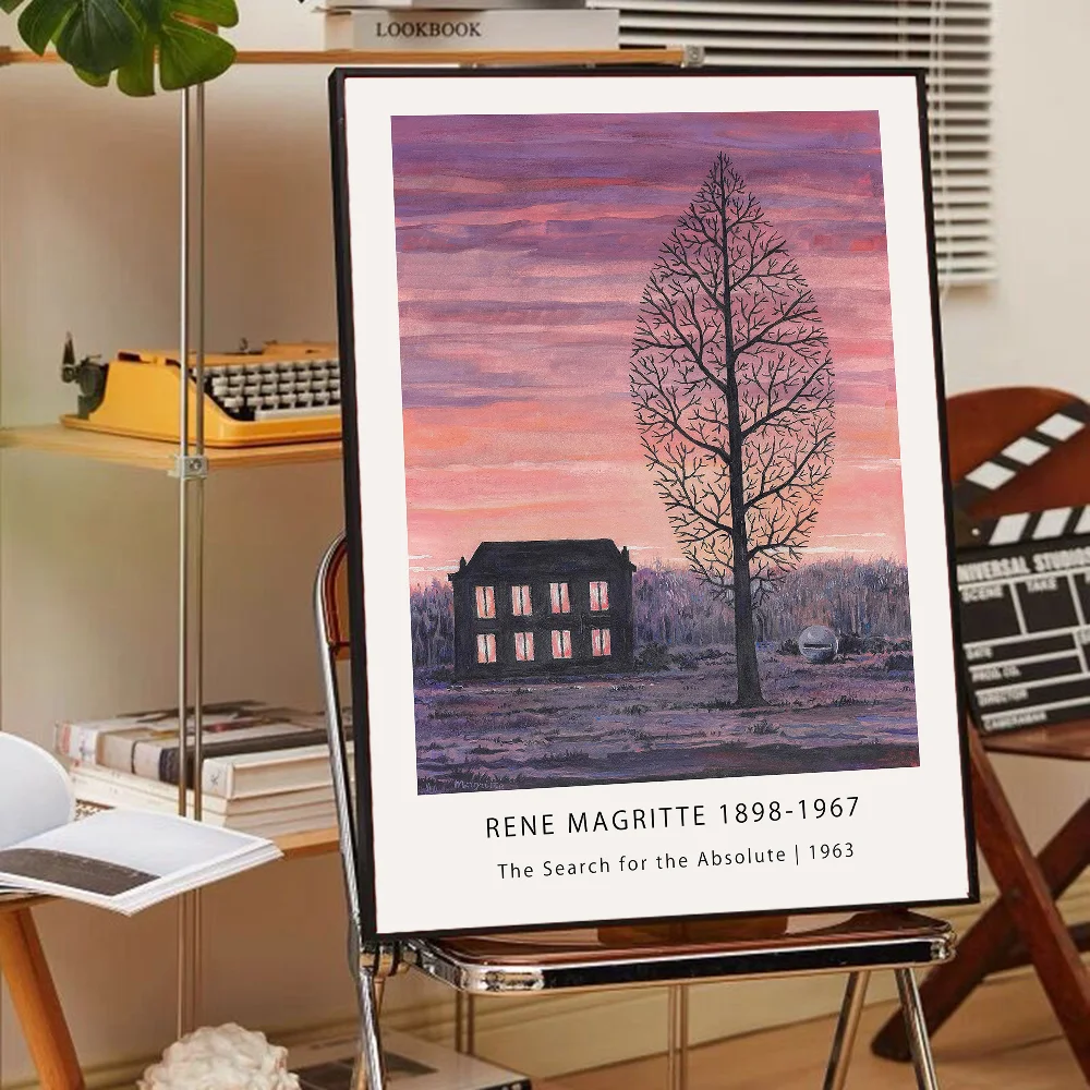 Scandinavian Minimalist Art Poster – Self-Adhesive