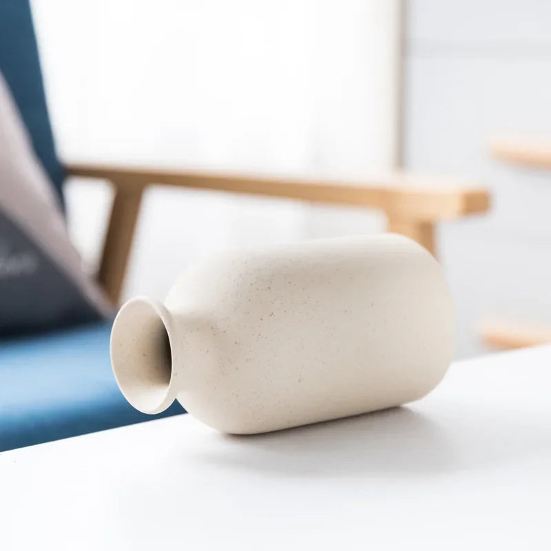 Simple Ceramic Vase – Nordic Style Dining & Living Room Décor for Weddings
