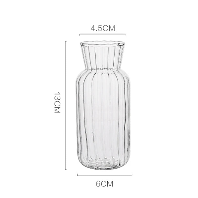 Nordic Transparent Flower Vase