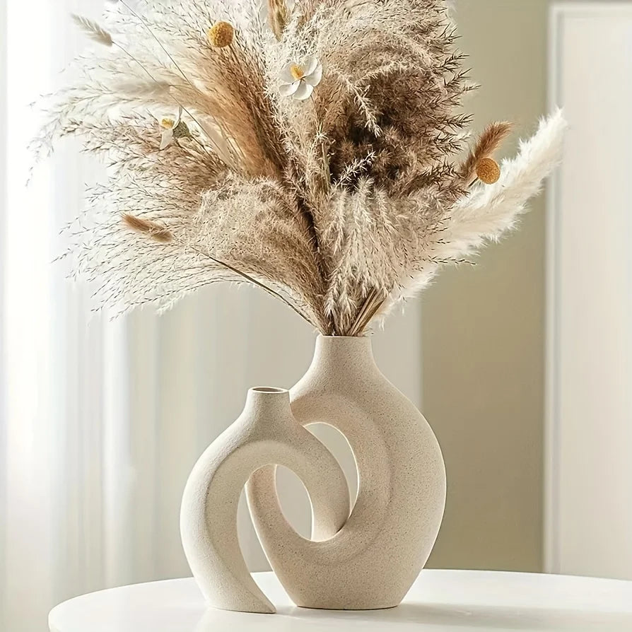 Minimalist Ceramic Flower Vases