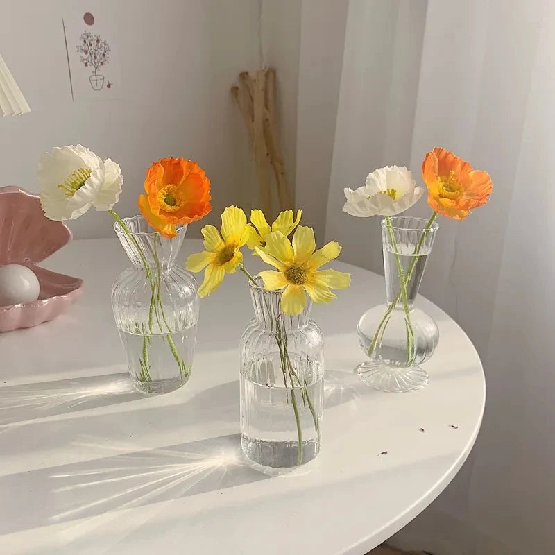 Nordic Transparent Flower Vase