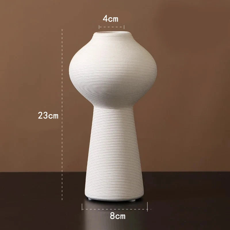 Chinese Handmade Ceramic Art Vase – Modern Luxury Nordic Décor for Home & Office