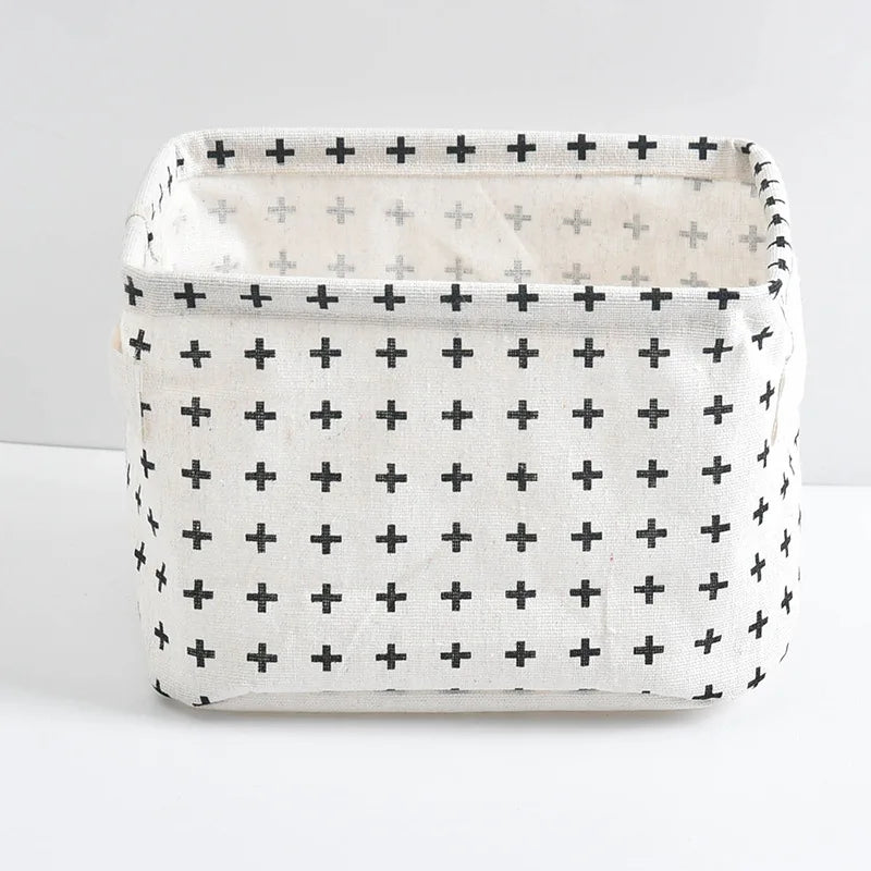 Cotton and Linen Storage Box – Foldable