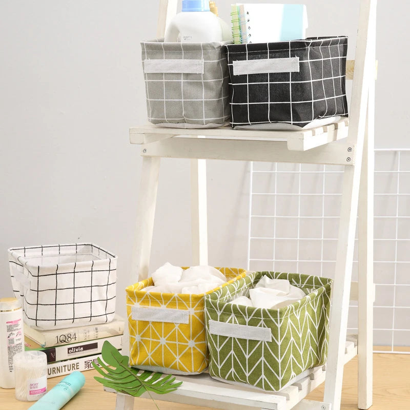 Cotton and Linen Storage Box – Foldable