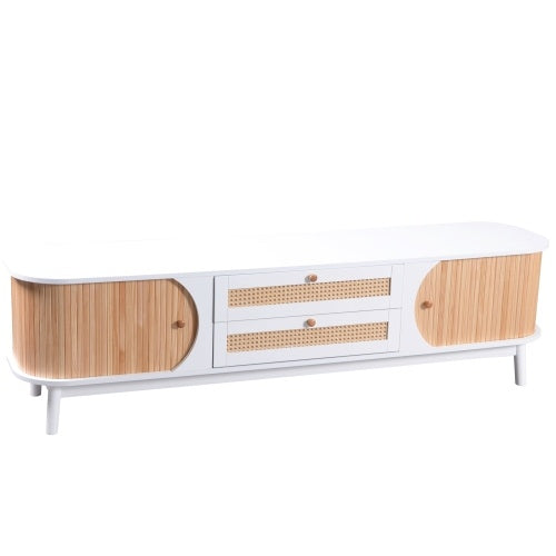 Modern Particleboard TV Cabinet | Stylish & Durable Media Console for Living Room