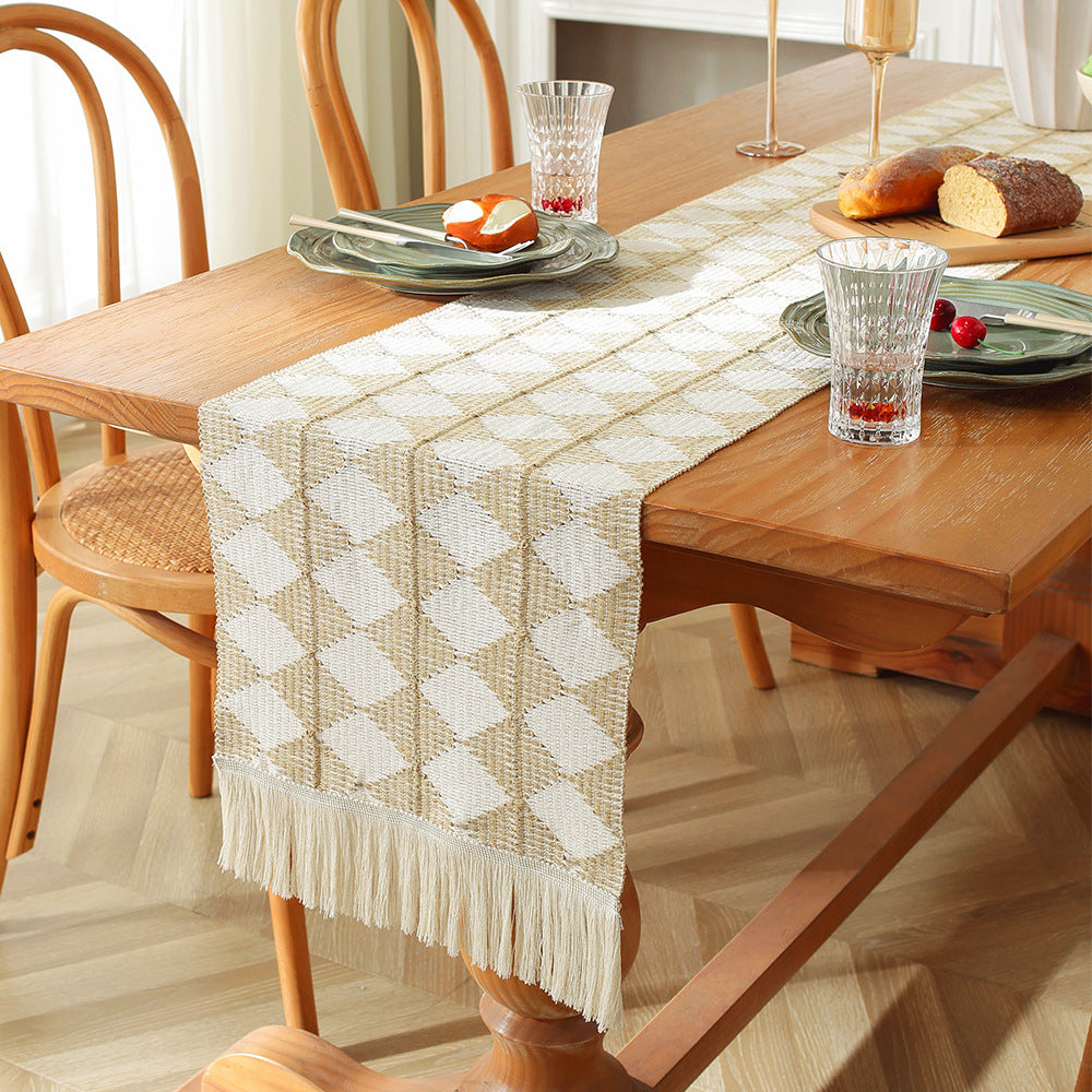 Farmhouse Summer Tablecloth | Stylish Home Decor for Dining Table