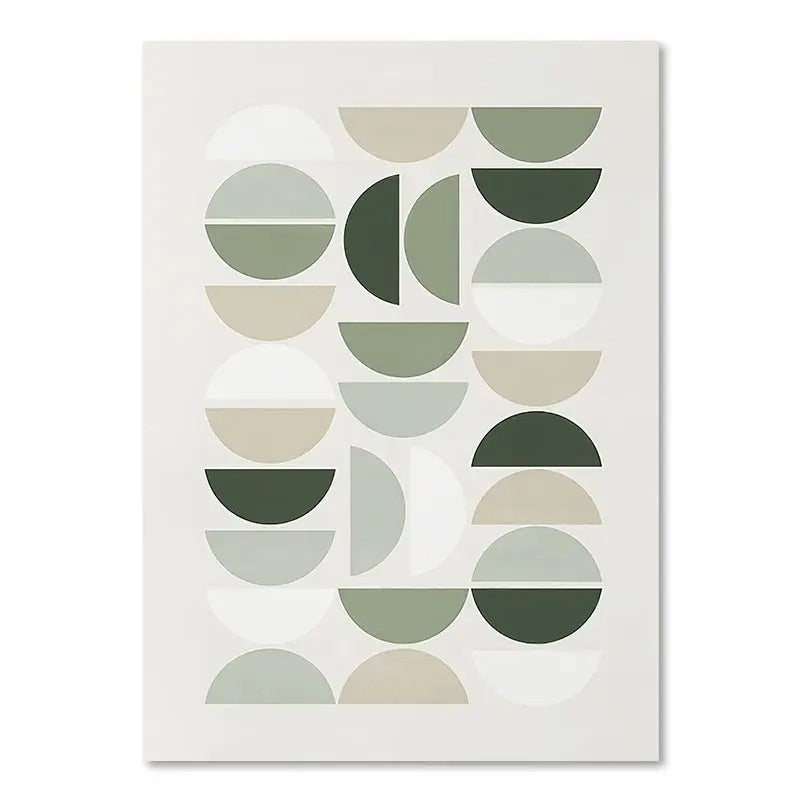 Green Plant Decorative Canvas | Modern Nature-Inspired Wall Art