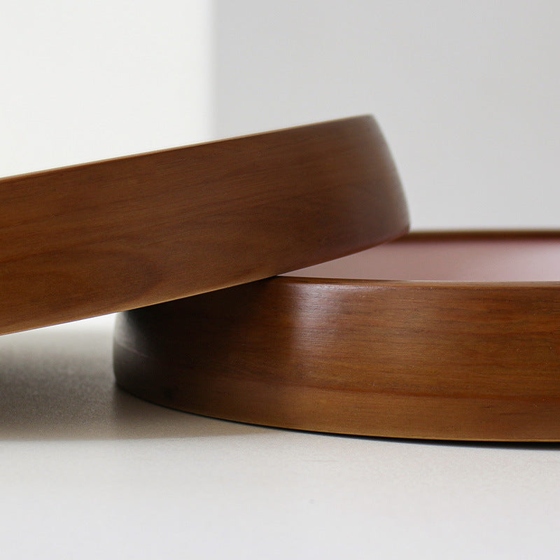 Retro Solid Wood Wall Clock | Modern Minimalist Design for Living Room Decor