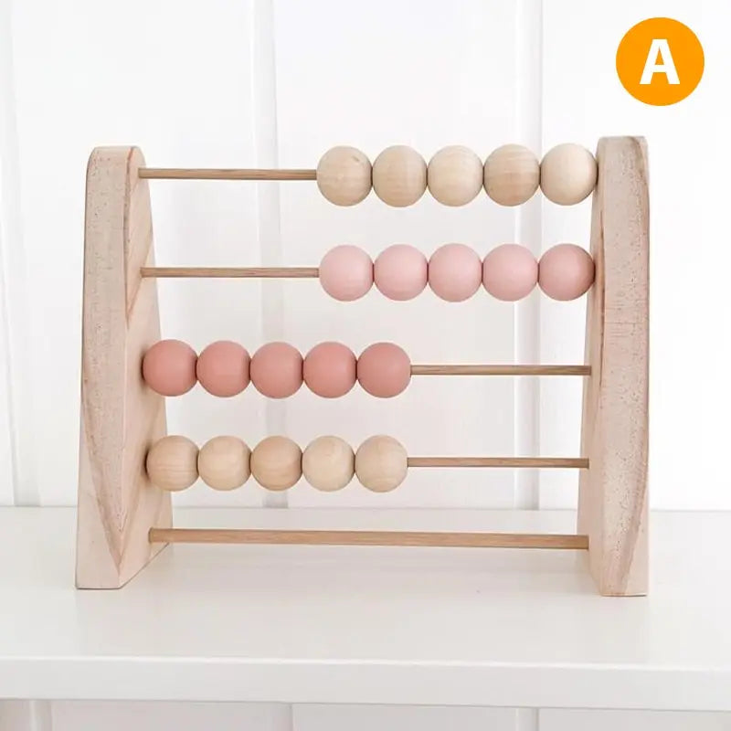 Scandinavian Wooden Abacus – Early Learning Toy