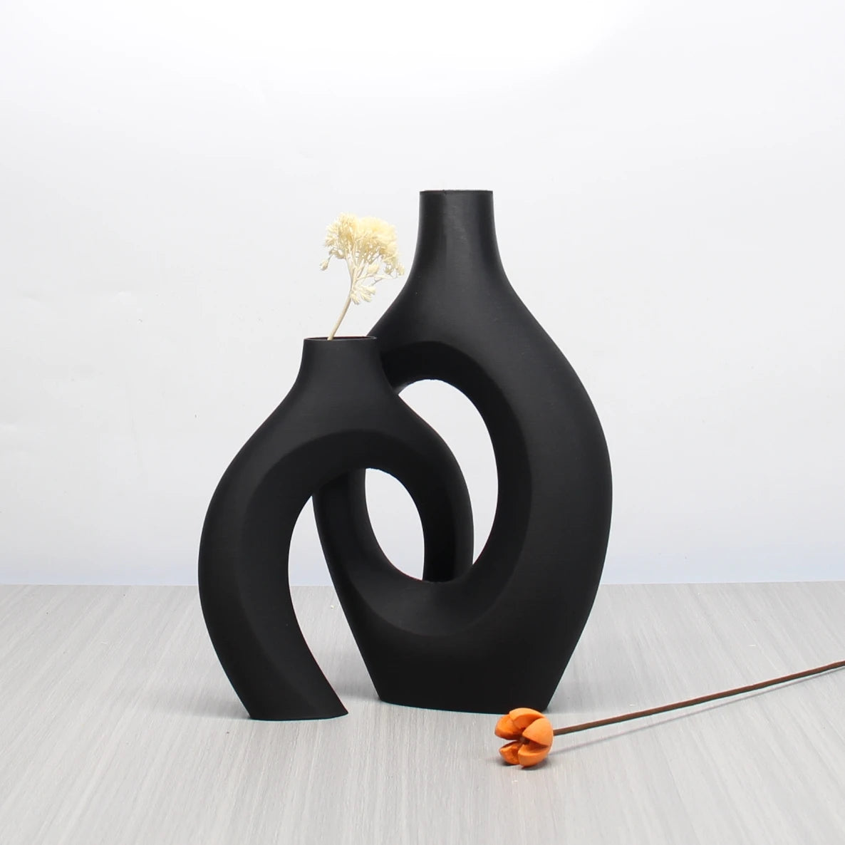 Bohemian Art Vase Set – Chic Home & Office Décor for Living Room, Bedroom & Weddings