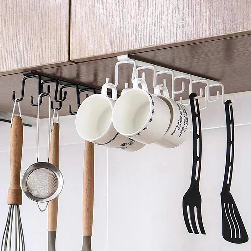 Double-Row Iron Hook Organizer