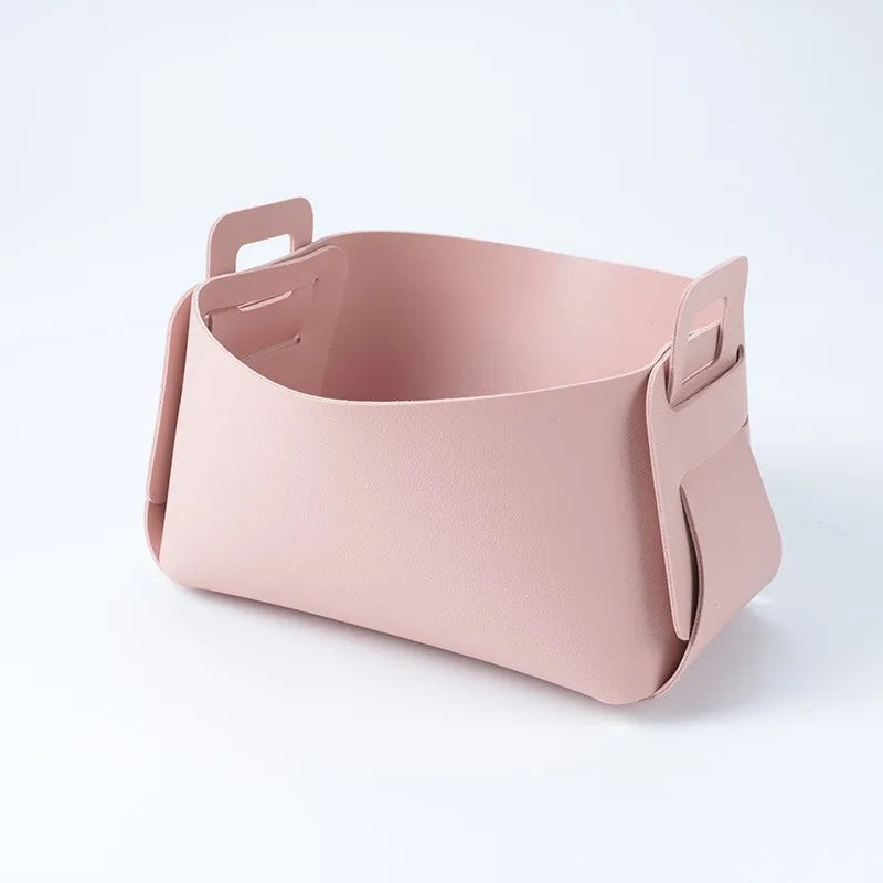 Leather Storage Frame – Kitchen & Bathroom Organizer