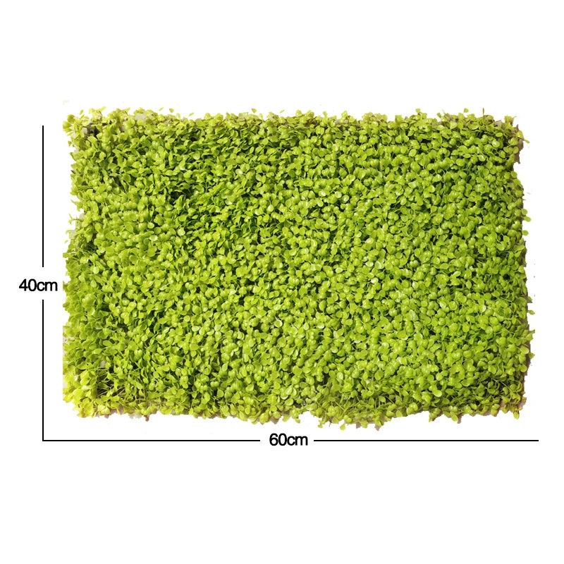 Artificial Green Wall Panel – 60x40cm Jungle & Garden Decor for Home & Outdoor Spaces