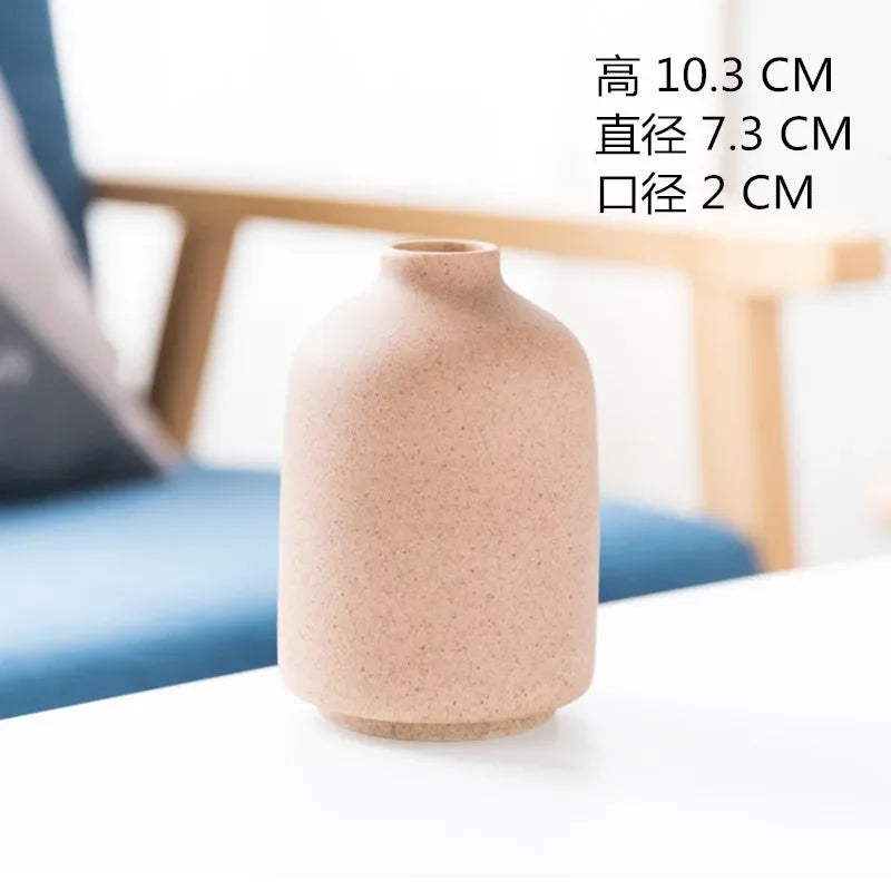 Simple Ceramic Vase – Nordic Style Dining & Living Room Décor for Weddings