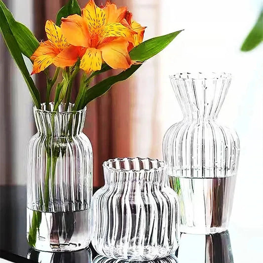 Nordic Transparent Flower Vase