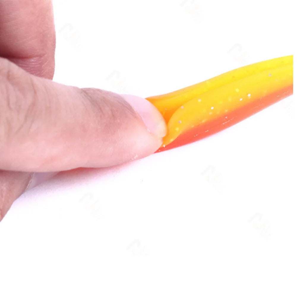 Top Easy Shiner Soft Lures 5cm 7cm 9cm Saltwater Soft Fishing Lure Leurre Shad Worm Jig Swimbait Silicone Bait Zander Wobblers