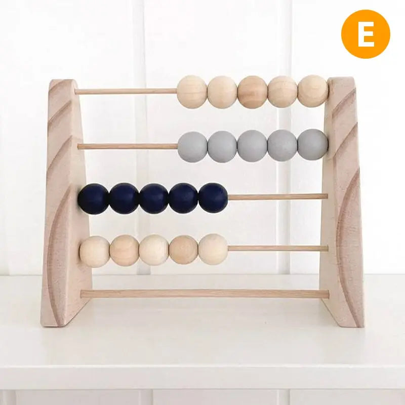 Scandinavian Wooden Abacus – Early Learning Toy