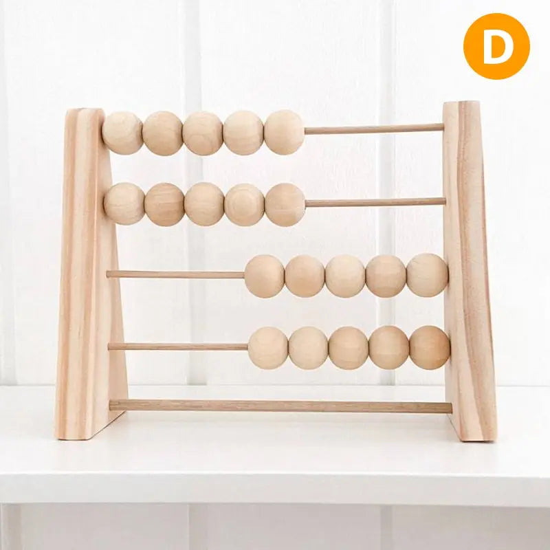 Scandinavian Wooden Abacus – Early Learning Toy
