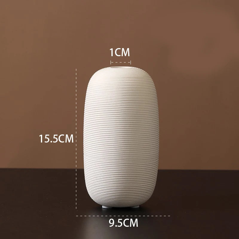 Chinese Handmade Ceramic Art Vase – Modern Luxury Nordic Décor for Home & Office