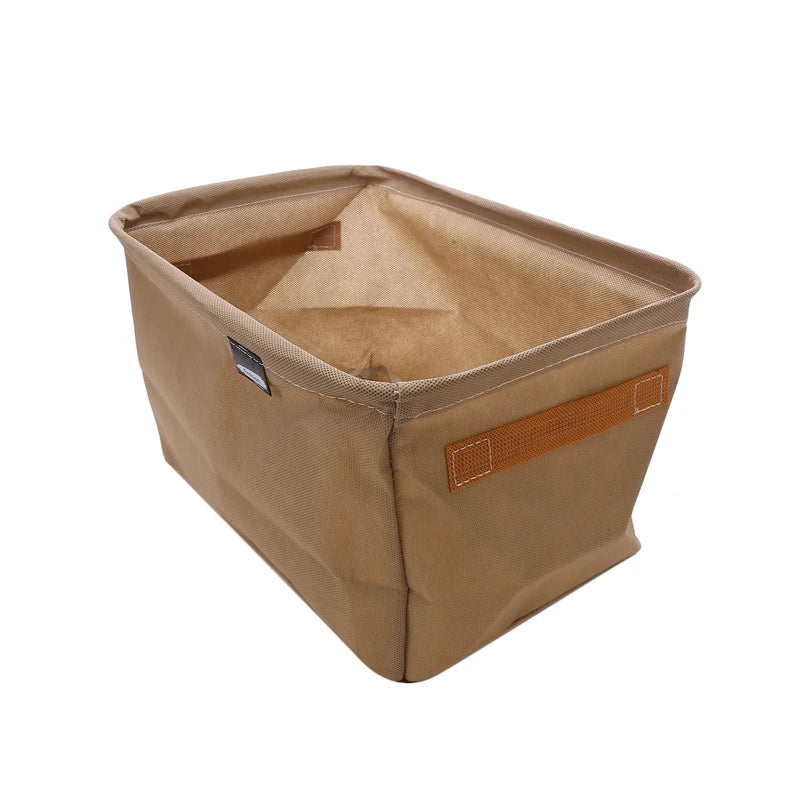 Cube Folding Fabric Storage Baskets | Closet Organizers for Clothes, Toys & Home Office Shelf Storage