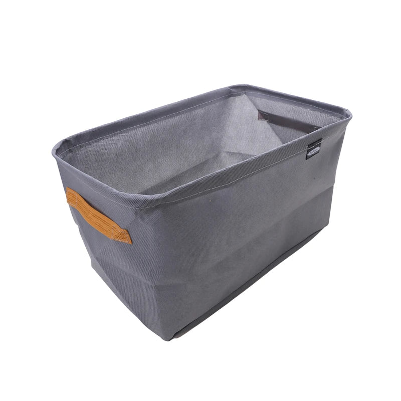 Cube Folding Fabric Storage Baskets | Closet Organizers for Clothes, Toys & Home Office Shelf Storage