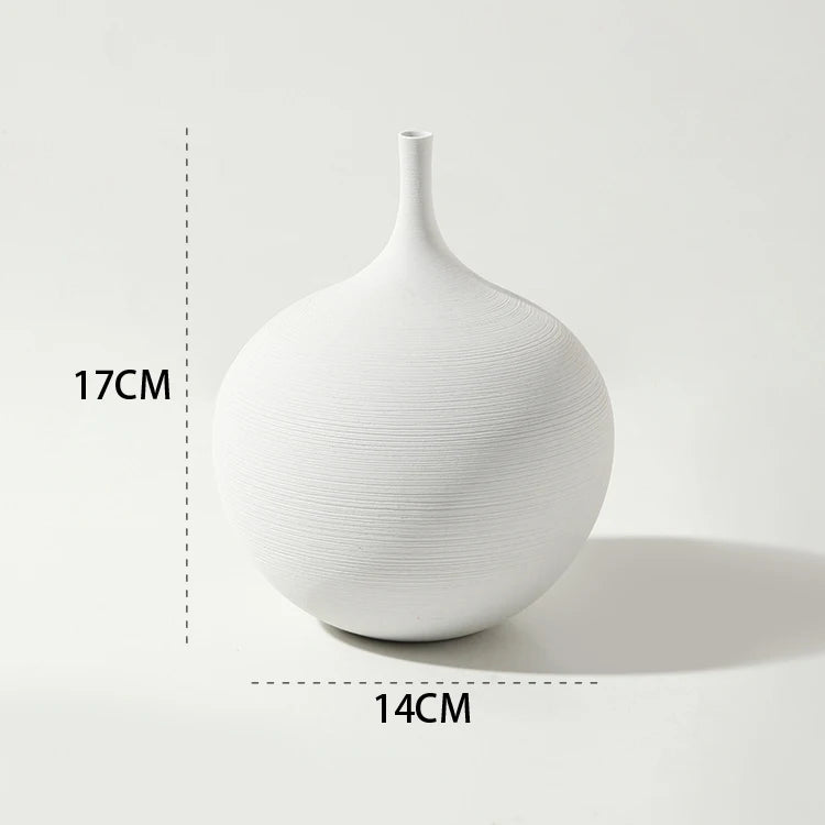 Chinese Handmade Ceramic Art Vase – Modern Luxury Nordic Décor for Home & Office
