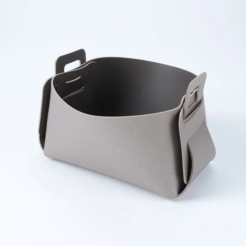 Leather Storage Frame – Kitchen & Bathroom Organizer