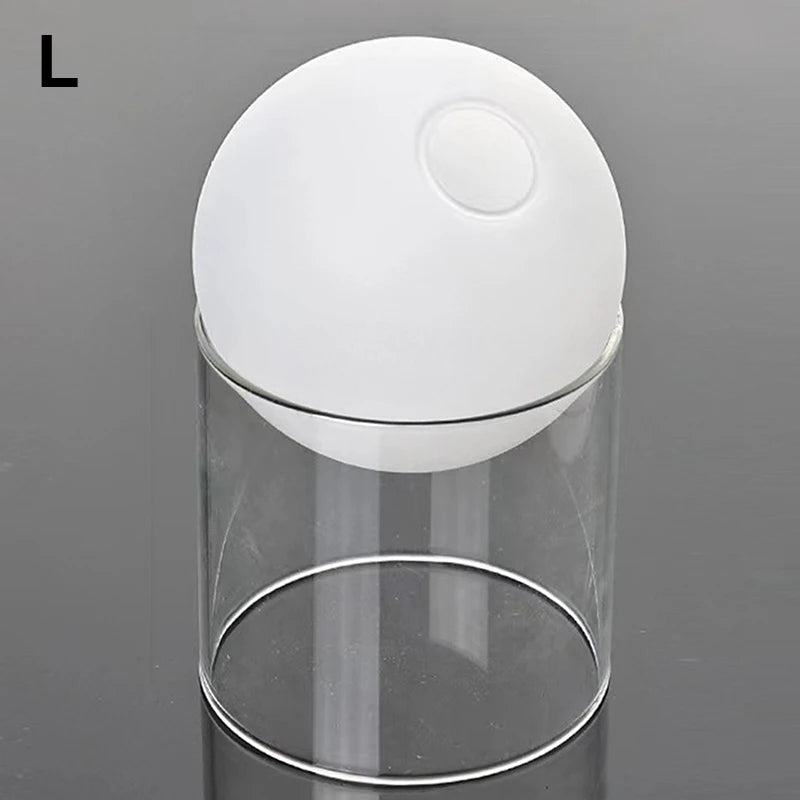 Mini Round Glass Flower Vase