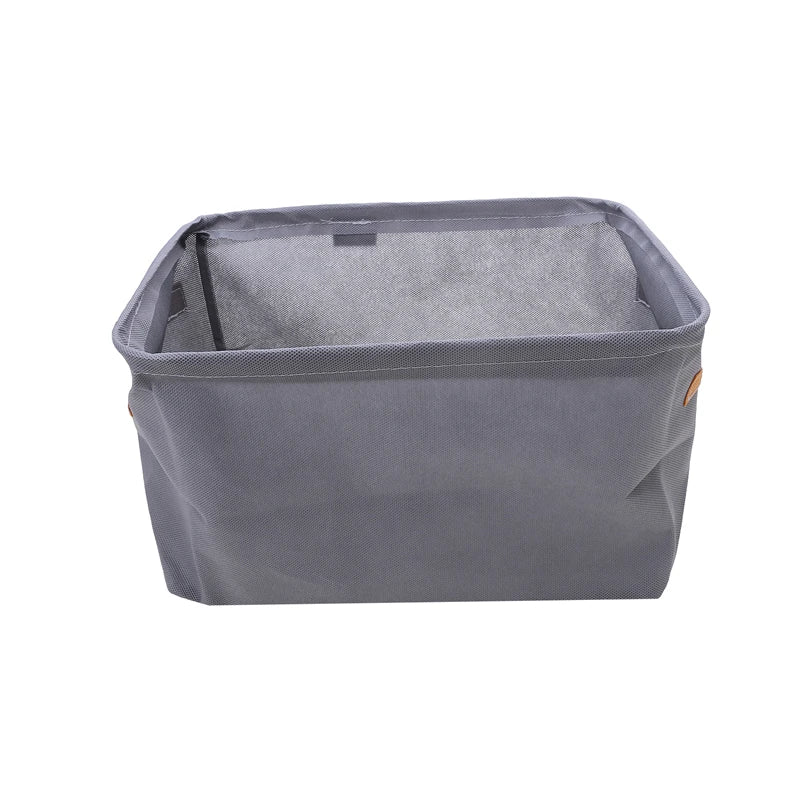 Cube Folding Fabric Storage Baskets | Closet Organizers for Clothes, Toys & Home Office Shelf Storage
