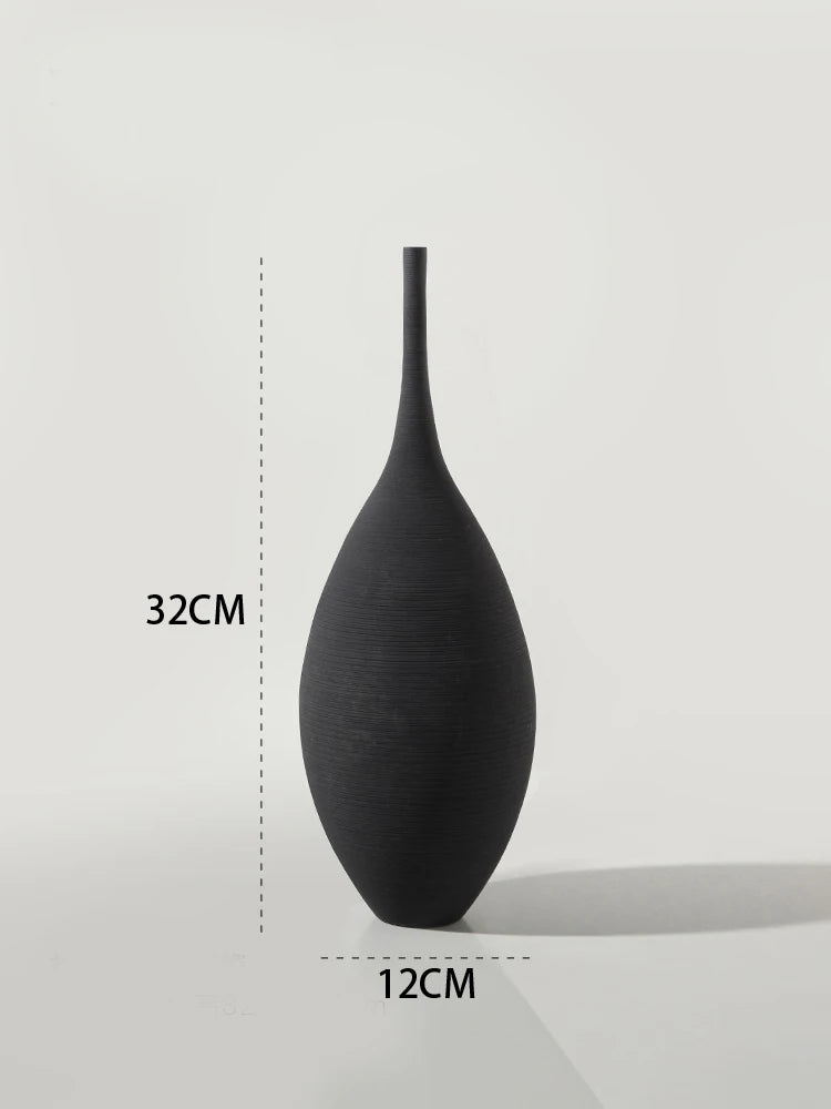 Chinese Handmade Ceramic Art Vase – Modern Luxury Nordic Décor for Home & Office