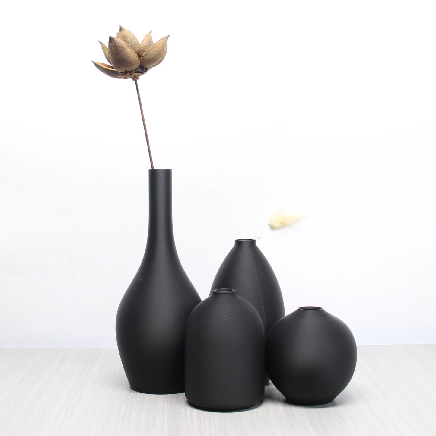 4-Piece Minimalist Art Vase Set – Perfect for Country & Modern Farmhouse Décor
