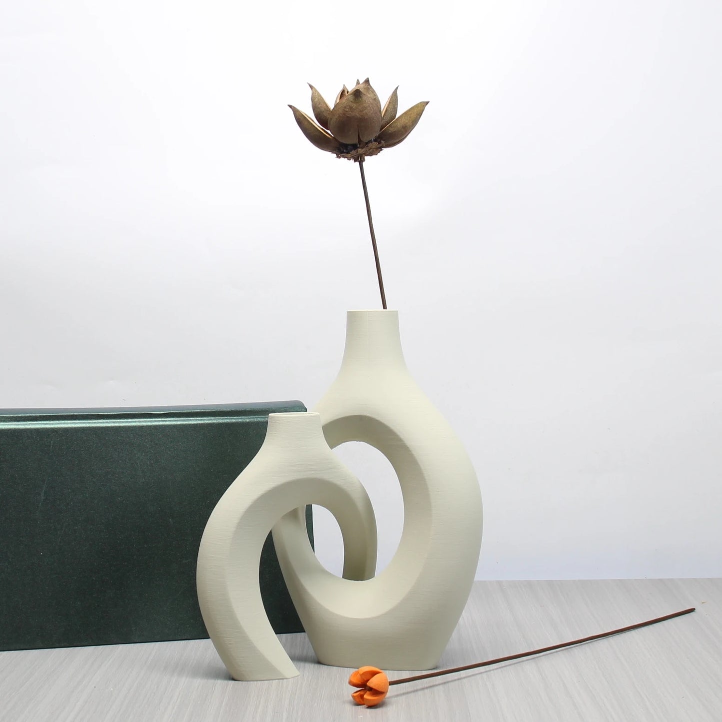 Bohemian Art Vase Set – Chic Home & Office Décor for Living Room, Bedroom & Weddings