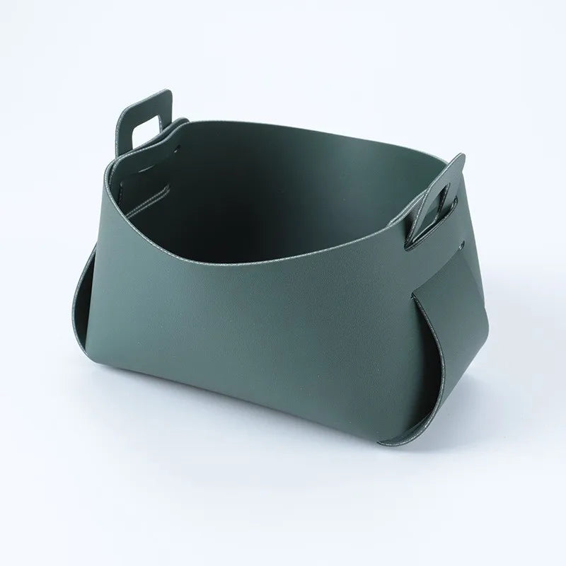 Leather Storage Frame – Kitchen & Bathroom Organizer