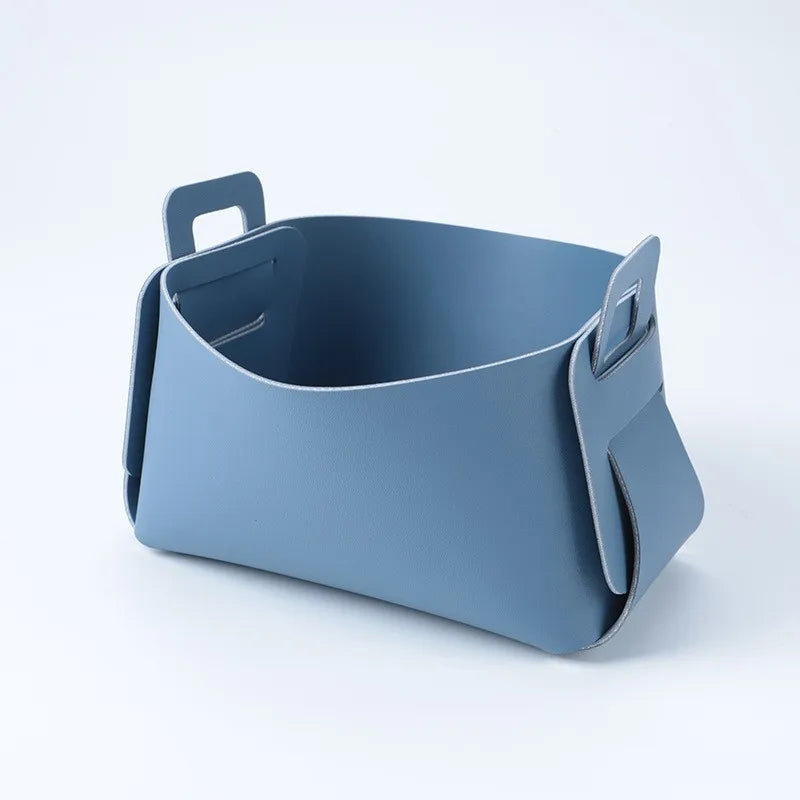 Leather Storage Frame – Kitchen & Bathroom Organizer