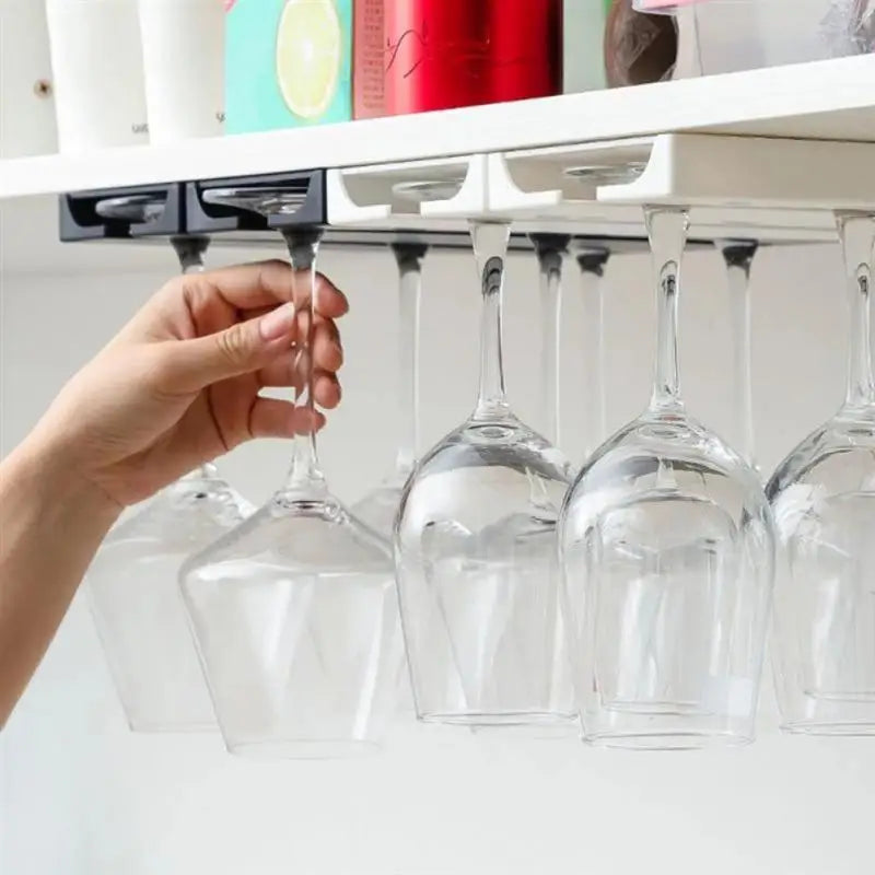 Hanging Glass Rack – Kitchen Organizer