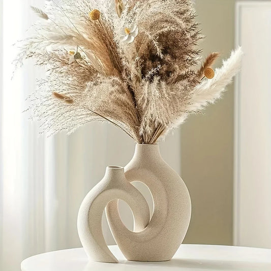 Minimalist Ceramic Flower Vases