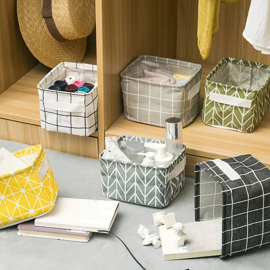 Cotton and Linen Storage Box – Foldable